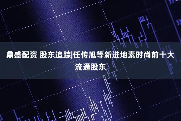 鼎盛配资 股东追踪|任传旭等新进地素时尚前十大流通股东