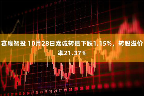 鑫赢智投 10月28日嘉诚转债下跌1.15%,转股溢价率21.37%