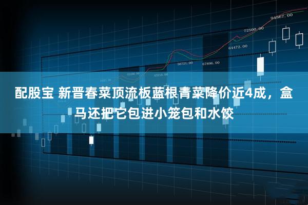 配股宝 新晋春菜顶流板蓝根青菜降价近4成，盒马还把它包进小笼包和水饺